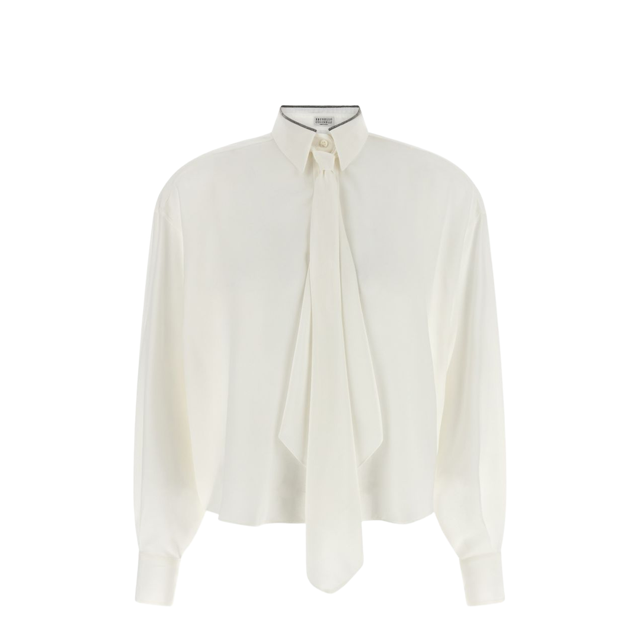 Shiny Collar Shirt