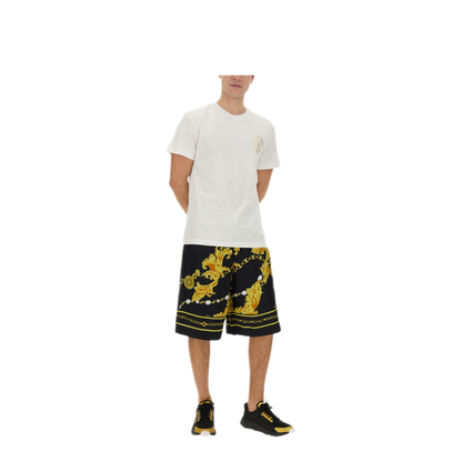 MAYFEYR - VERSACE JEANS COUTURE - Chain Couture Bermuda Shorts - 75GAD107NS318G89