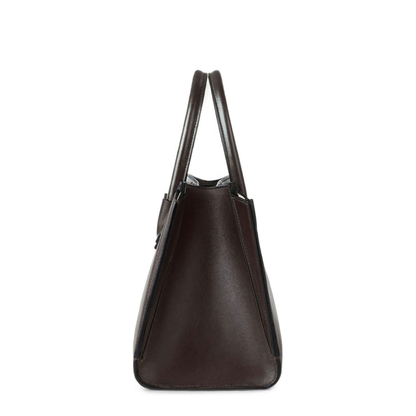 Antigona Catchall Small Calfskin Handbag - Chocolate