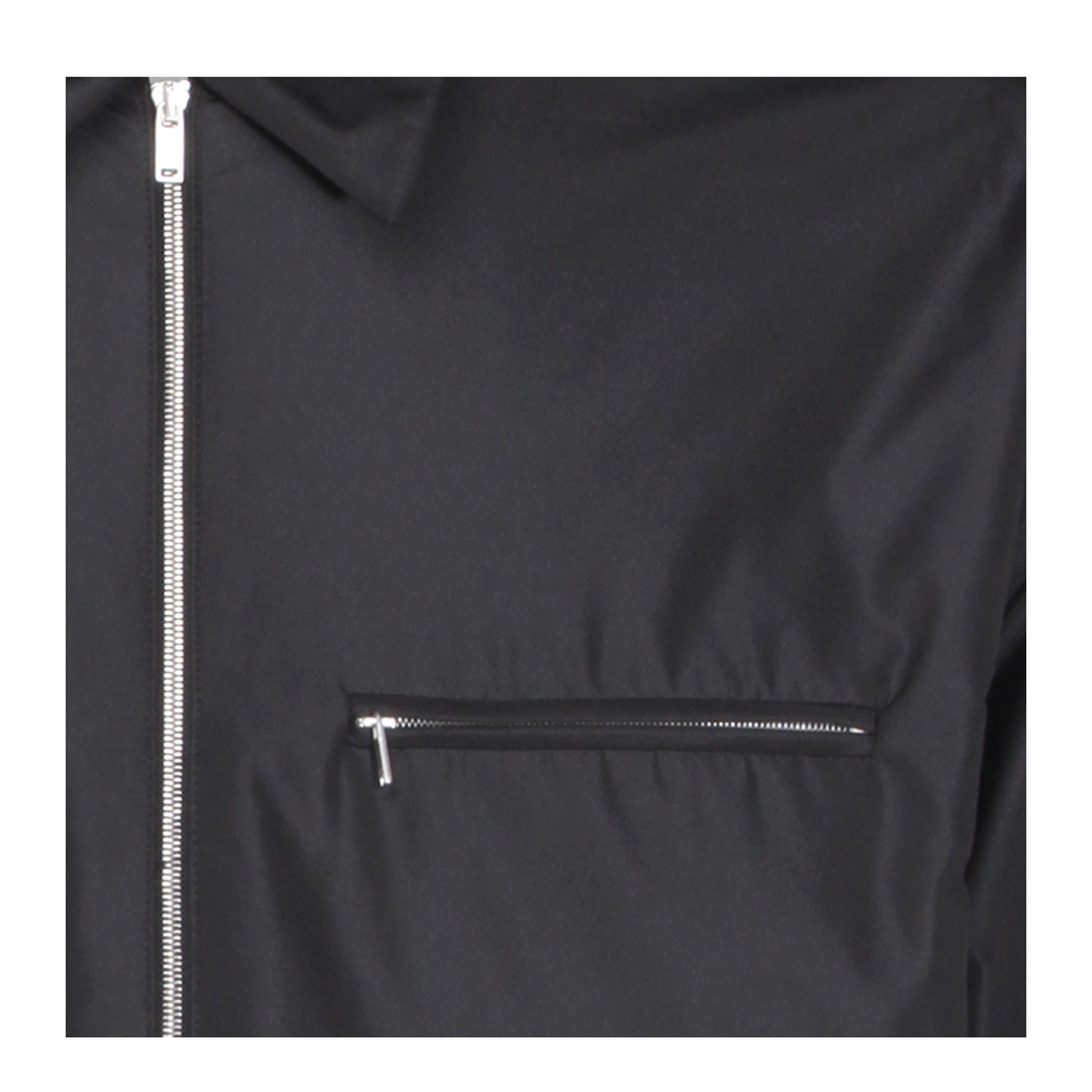 Men's Classic-Collar Jacket Black