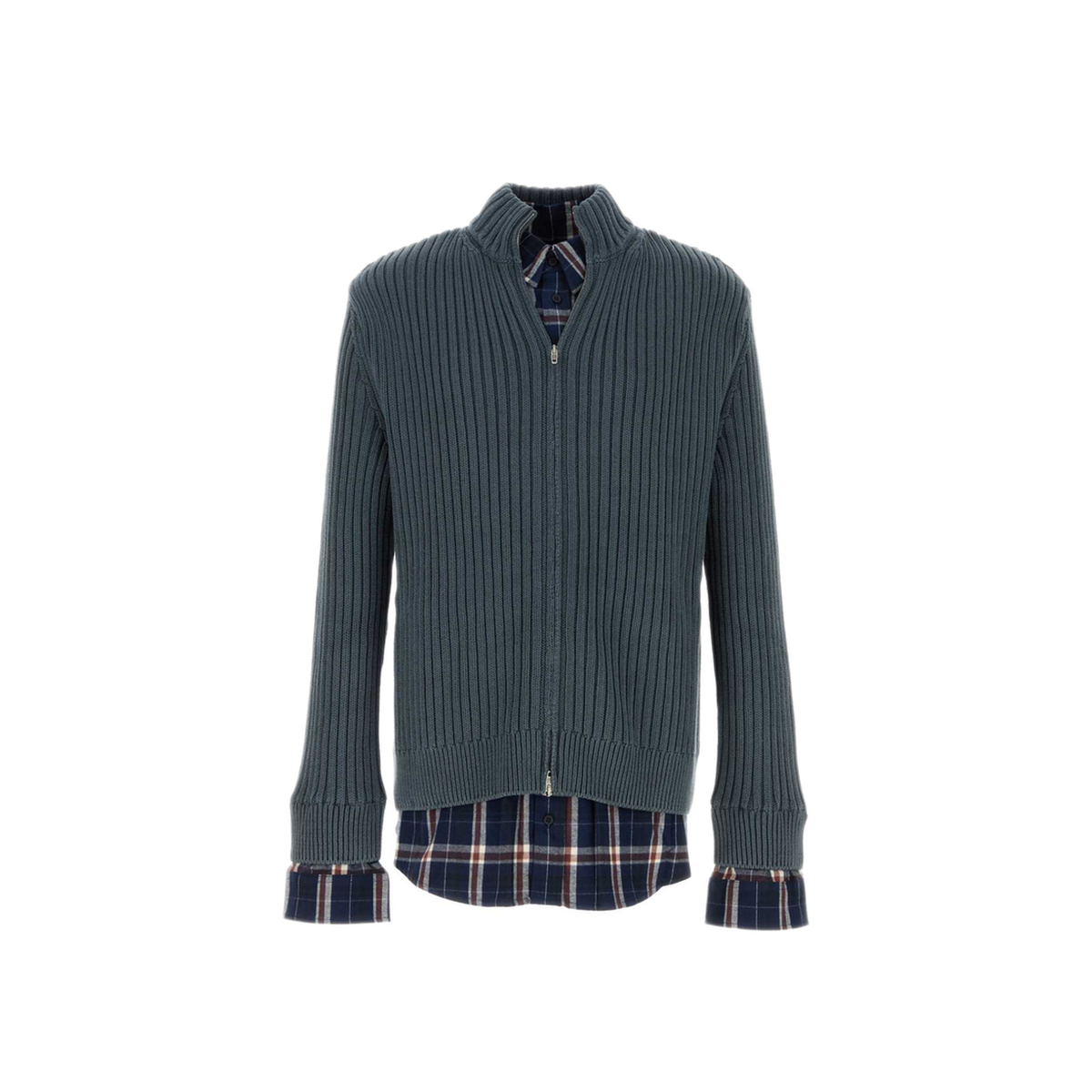 MAYFEYR - Balenciaga - Cardigan With A Stand Up Collar - 857284T34298578