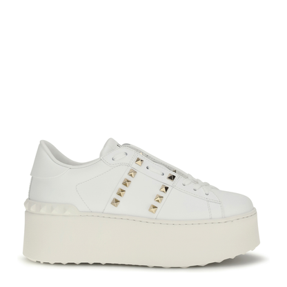 MAYFEYR - Valentino - Rockstud Untitled Flatform Sneakers - ZW2S0GG8BHS