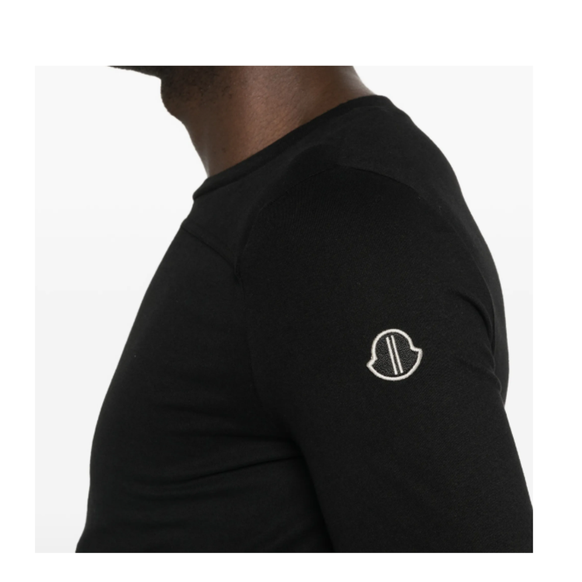 Black Cotton Sweater