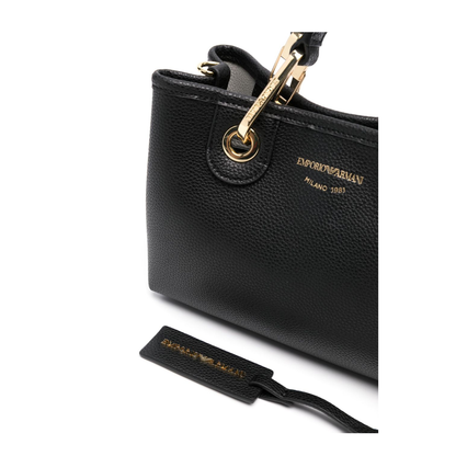 MyEA X-Small Polyurethane Shopping Bag - Nero