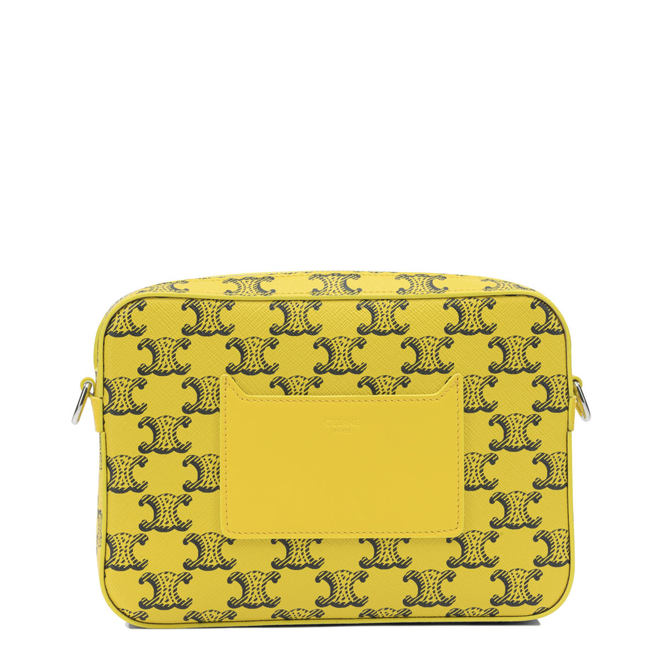 Triomphe Canvas Small Canvas Messenger Bag - Ultra Yellow