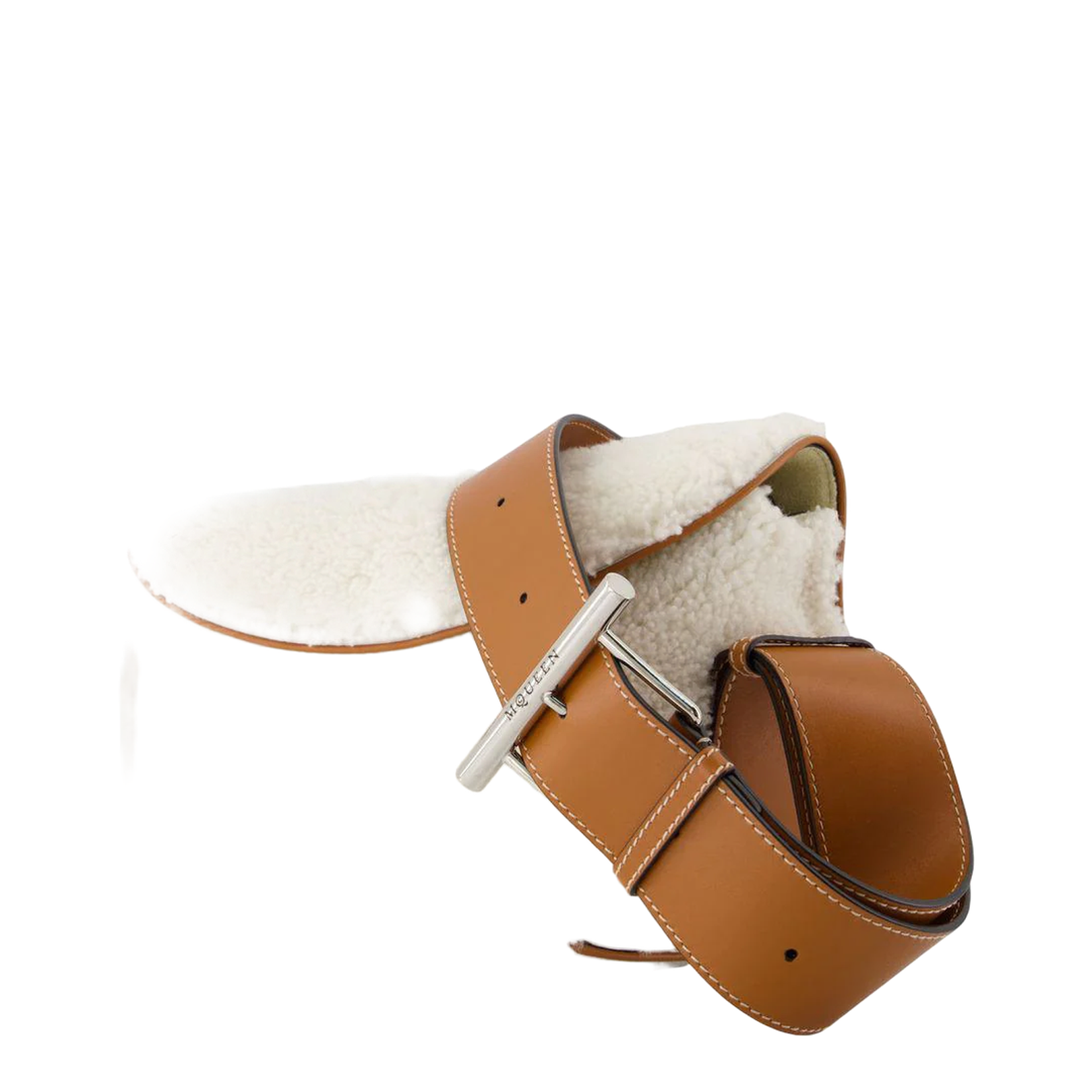 T-Bar Sling Crossbody In White