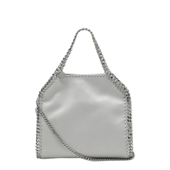 Falabella Mini Polyester Tote - Pearl Grey