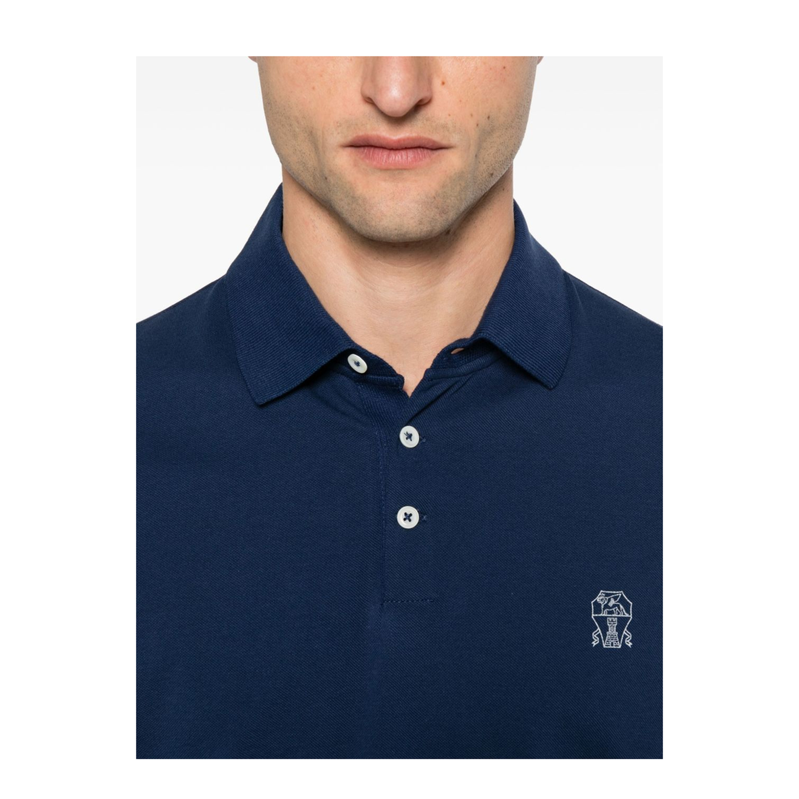 Polo Shirt with Embroidery