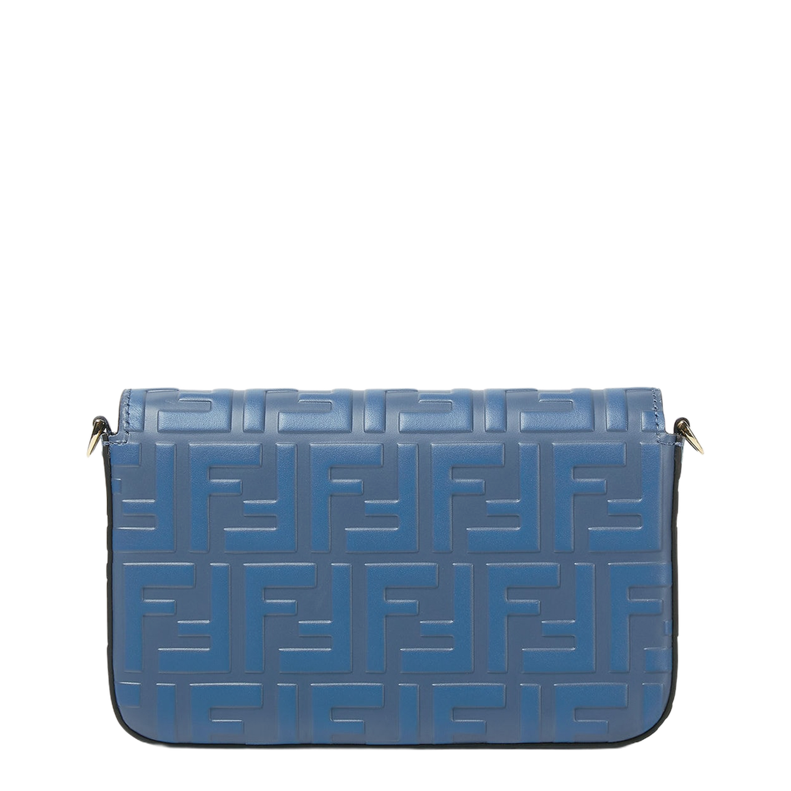Diamonds Wallet On Chain Leather Blue