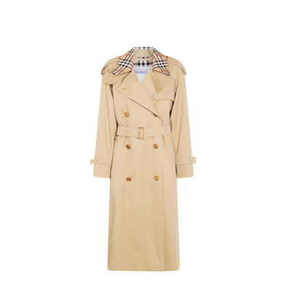 Double-breasted trench coat