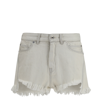MAYFEYR - Rick Owens - Shorts Temple Bias Cutoffs In Denim - RO01F6396DMW