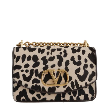 Small Shoulder Bag in Pony-Effect Calfskin