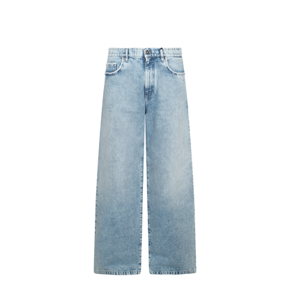 Light Blue Five Pocket Jeans