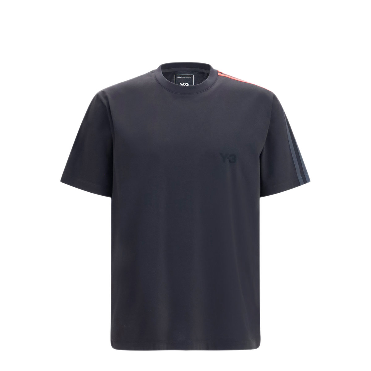 MAYFEYR - Y-3 - Gradient Stripes Short Sleeve T Shirt - KQ8600BLACK