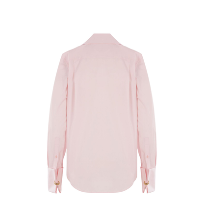 Draped Cotton Shirt