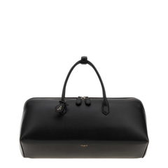 Delta Medium Calfskin Handbag - Noir