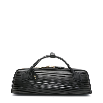 Black Perforated Le Teckel Bag