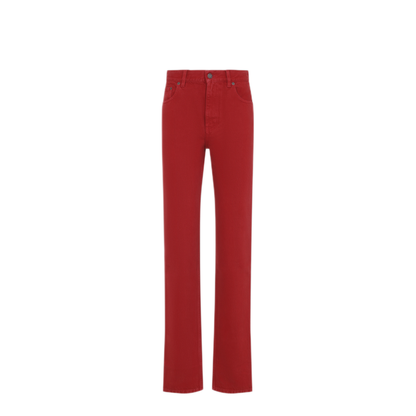Red Denim Jeans