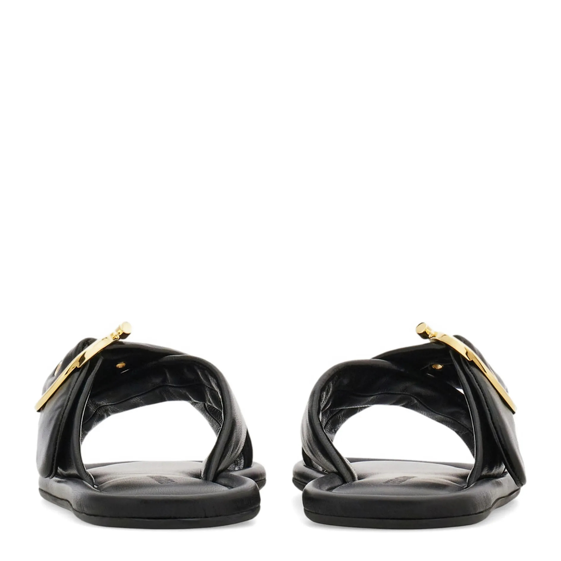 MAYFEYR - Ferragamo - Elyzia Leather Slide - 01L685793710NERO