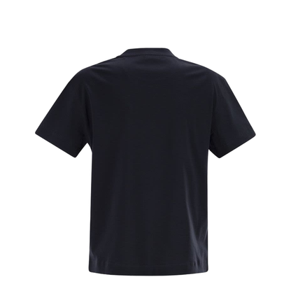 Cotton Jersey T-Shirt with Shiny Tab