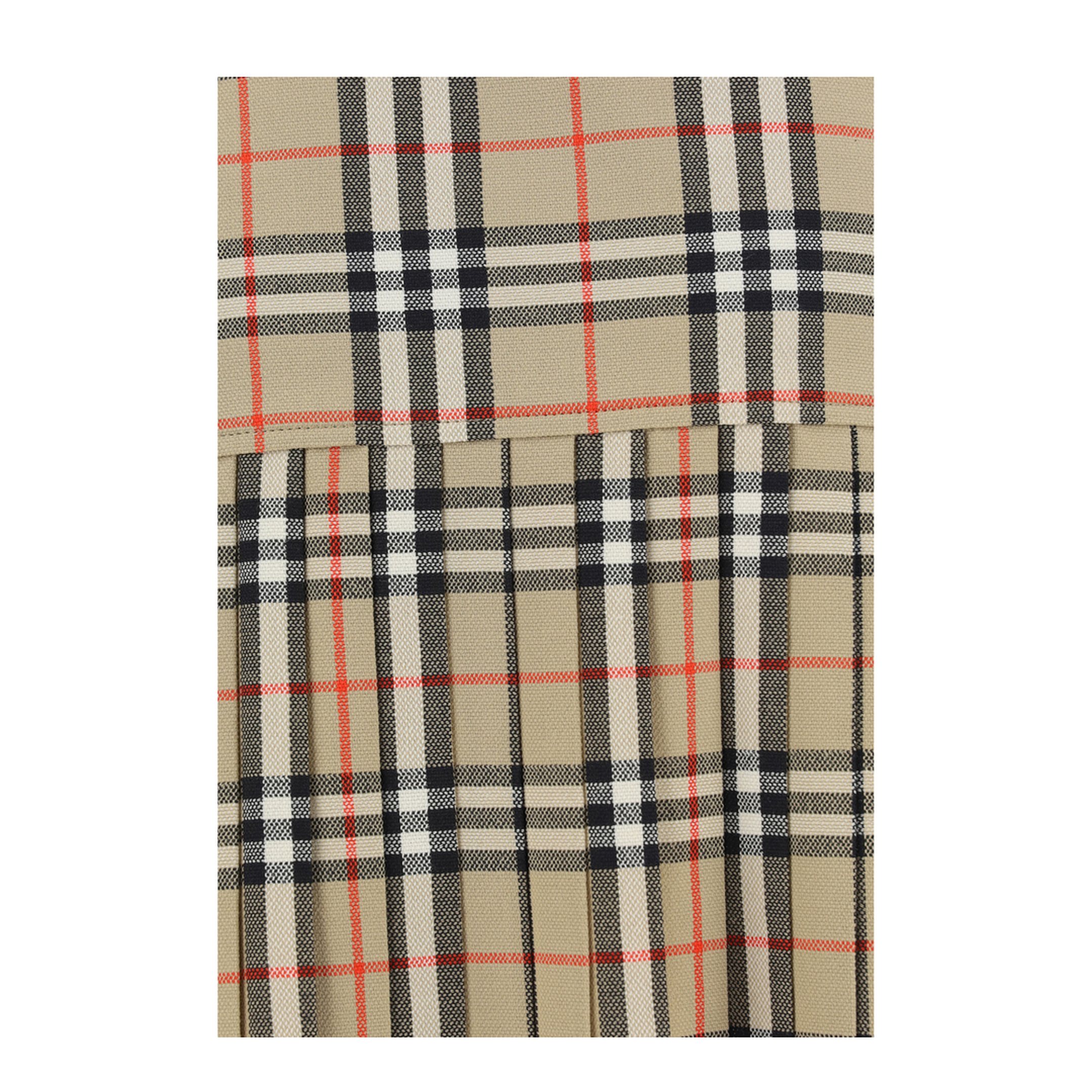 Vintage Check Patterned Skirt
