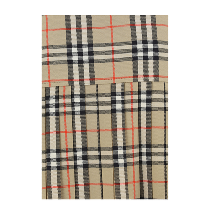 Vintage Check Patterned Skirt