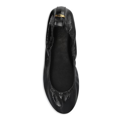 MAYFEYR - Isabel Marant - Belna Leather Ballerina Shoes - BN0005FAB3A07S01BK