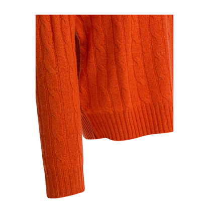MAYFEYR - Polo Ralph Lauren - Cashmere Sweater - 710876728023JAFFAORANGEHEATHER
