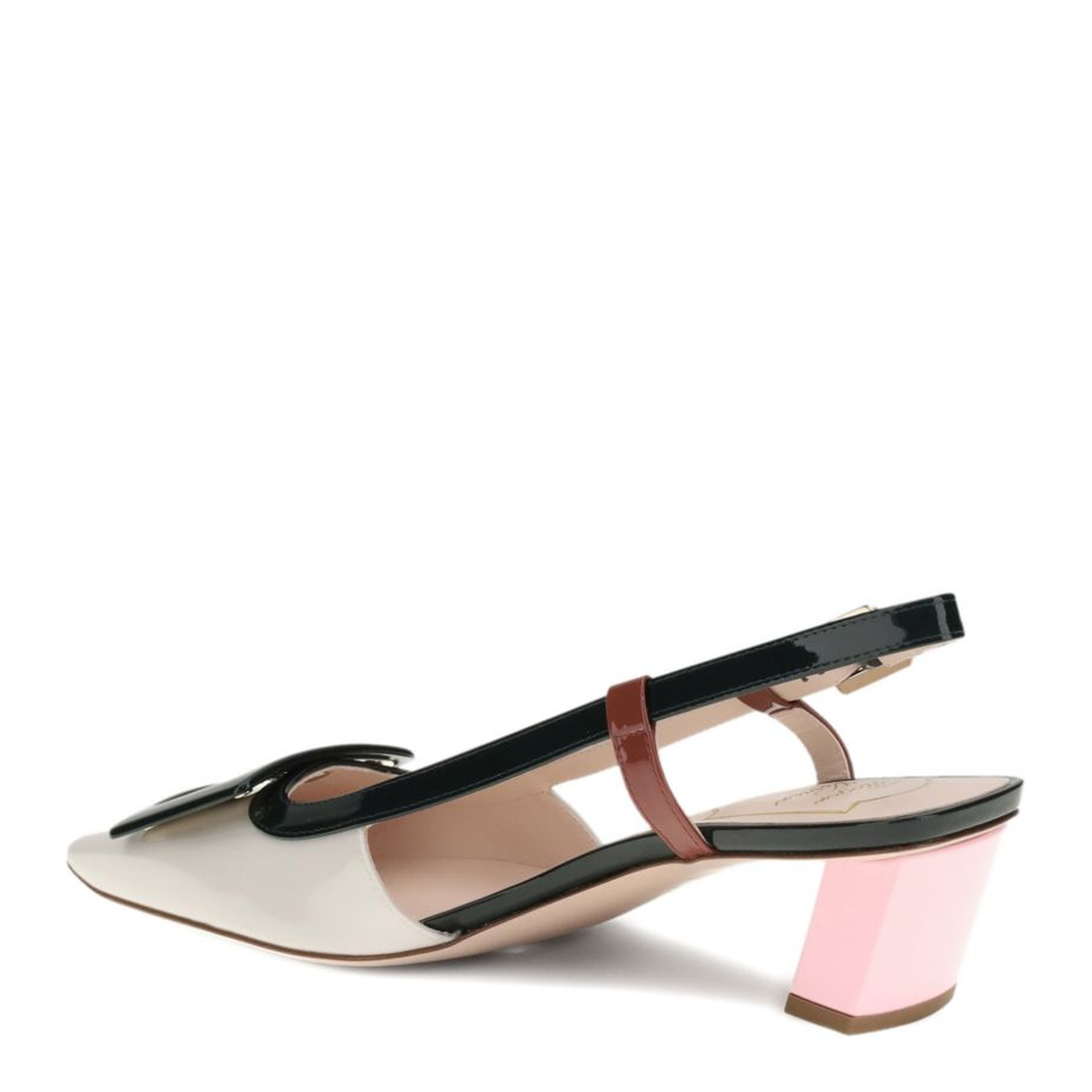 Slingback Pumps in Patent Leather