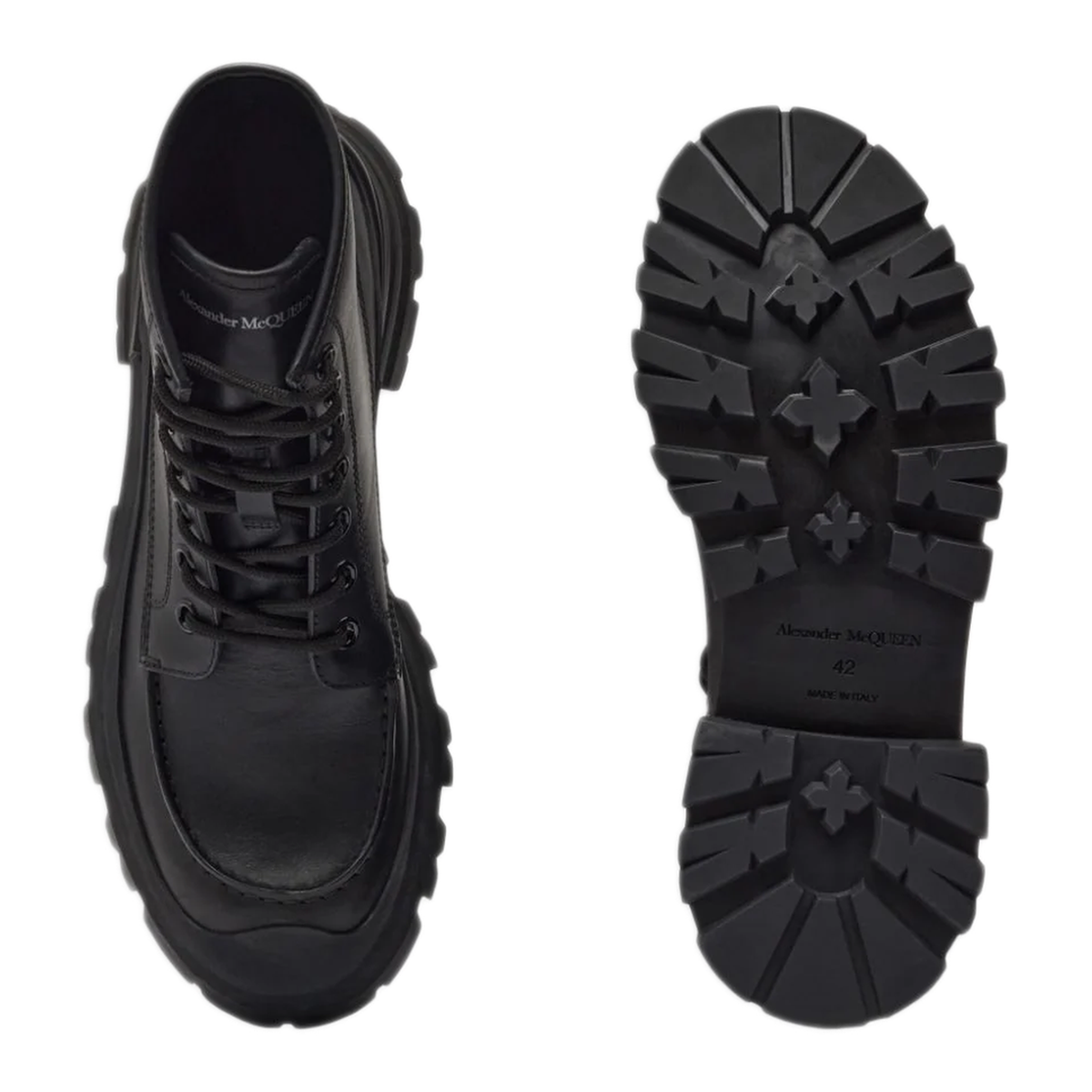 MAYFEYR - Alexander Mcqueen - Wander Lace Up Boots - 758769WHLZ41000