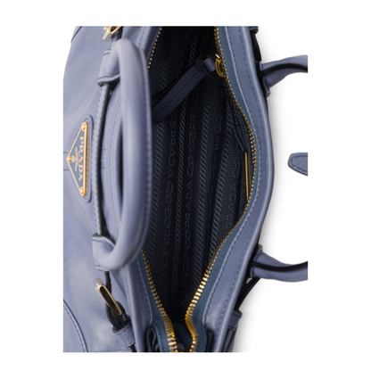 Bonnie Mini Calf Leather Handbag - Aviation Blue