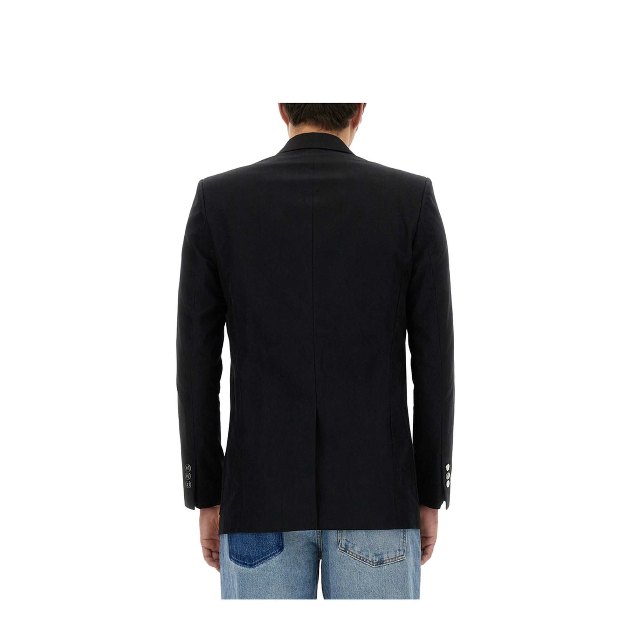 Double-Breasted Jacket Black