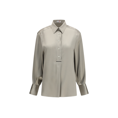 MAYFEYR - Brunello Cucinelli - Silk Satin Shirt - M0C59MQ605C9125