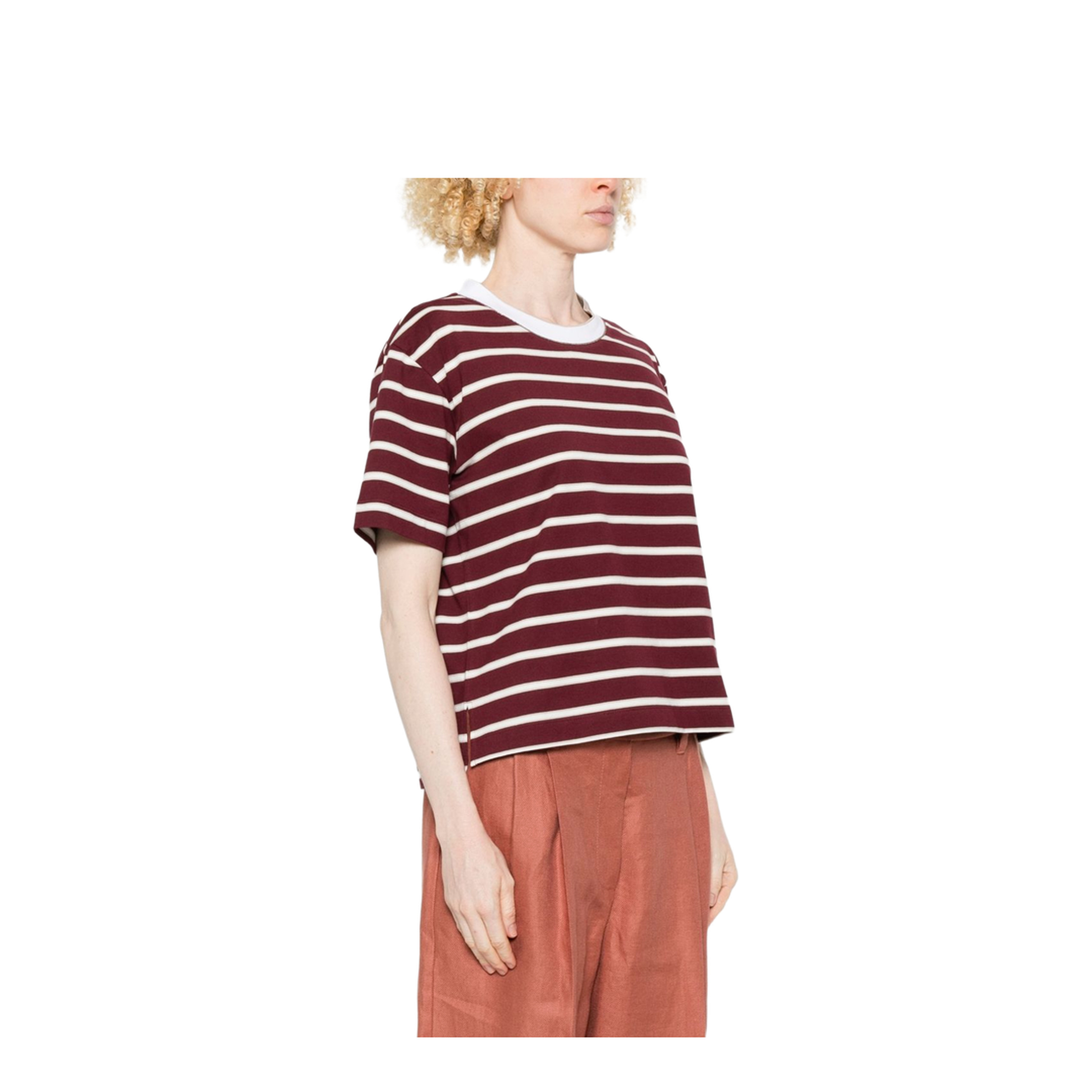 Striped Cotton T-Shirt