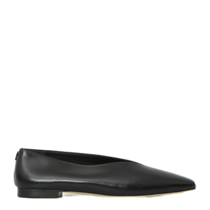 MAYFEYR - Jimmy Choo - Margot Flat Ballets - MARGOTFLATGUVBLACK