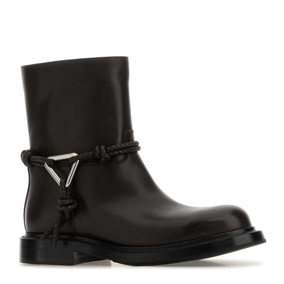 MAYFEYR - Bottega Veneta - Dark Brown Leather James Ankle Boots - 843951V60E02113