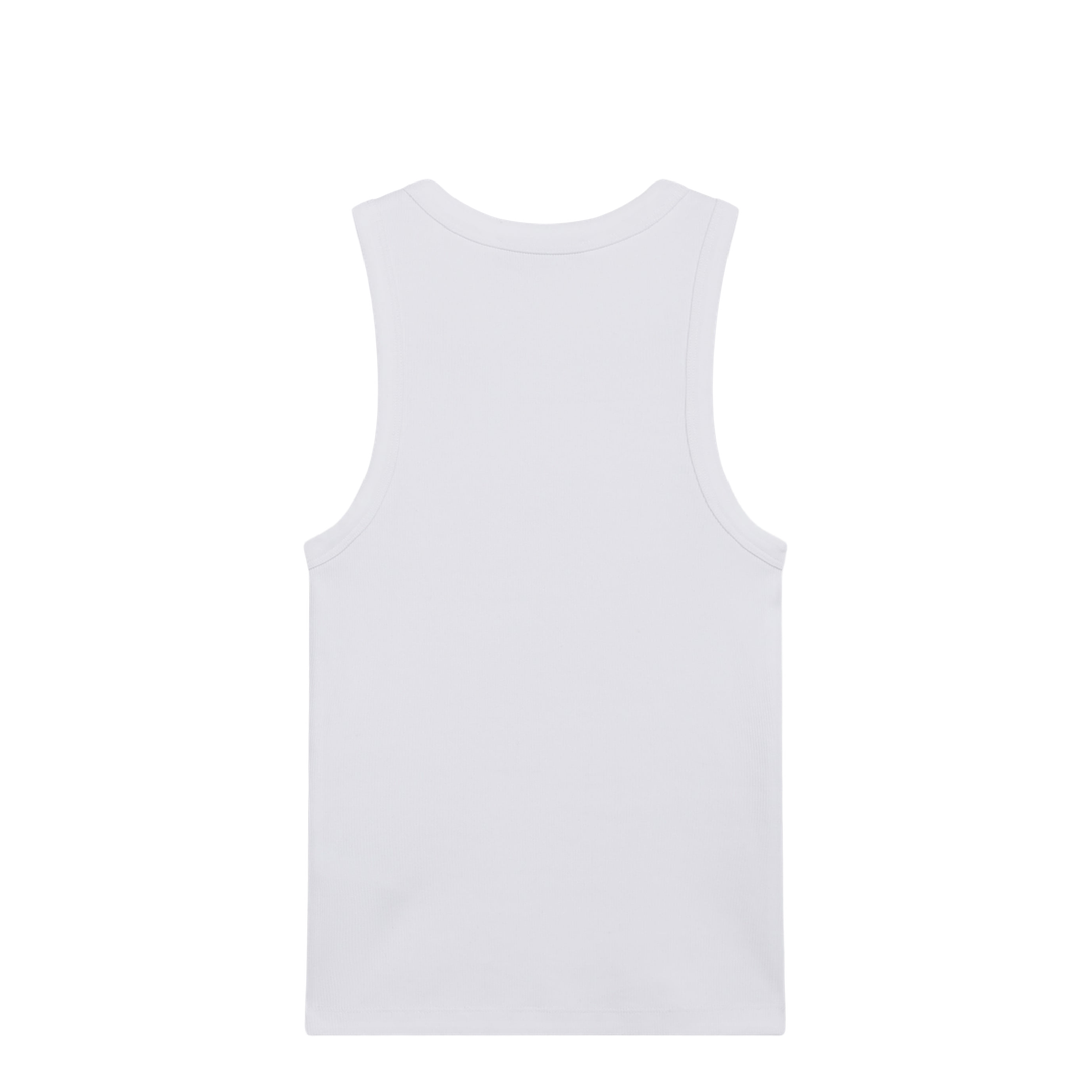 Logo Ribbed Tank Top