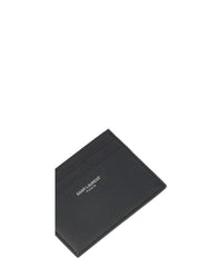 Saint Laurent Grained Leather Cardholder