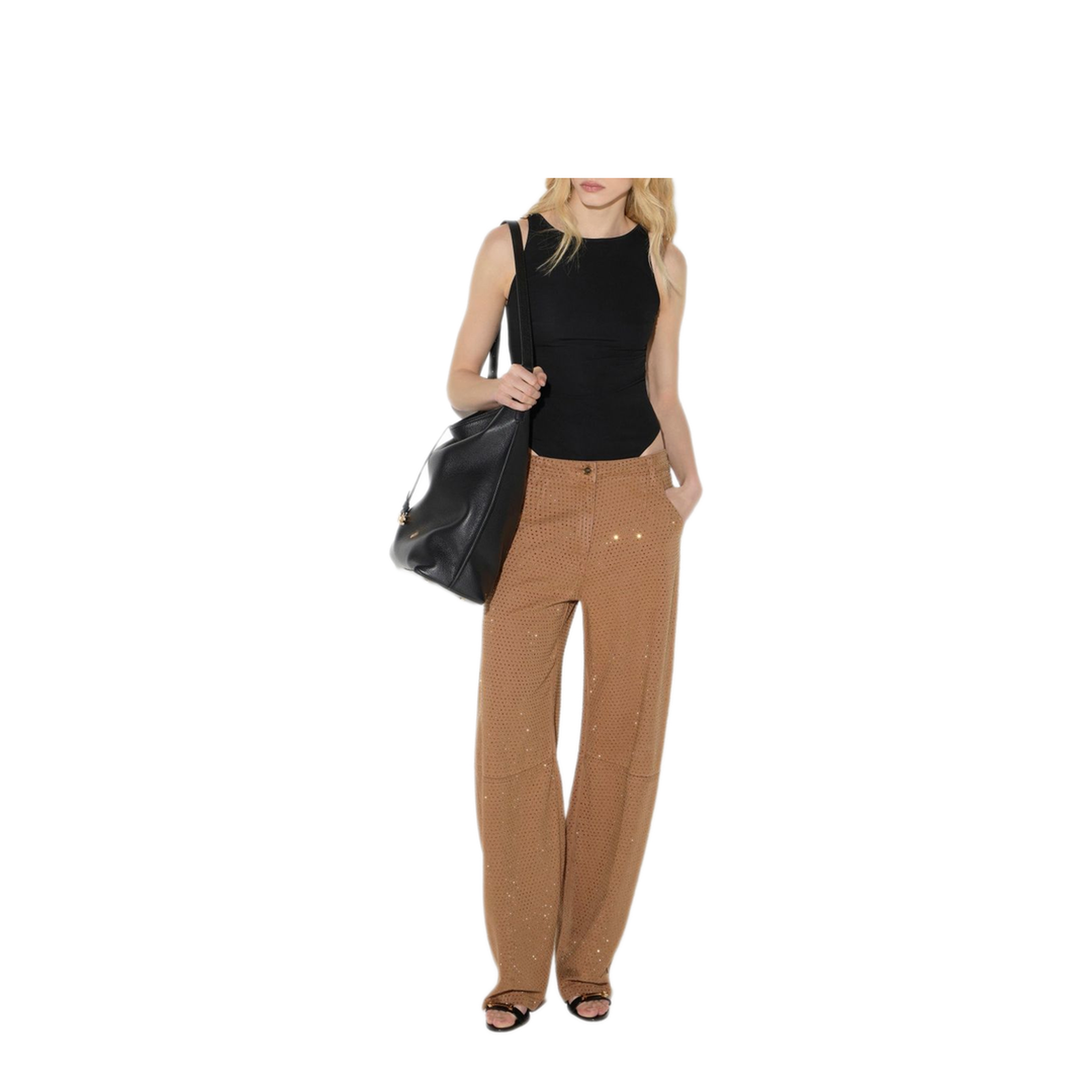 MAYFEYR - Elisabetta Franchi - Trousers Brown - PJ16D66E2AI6