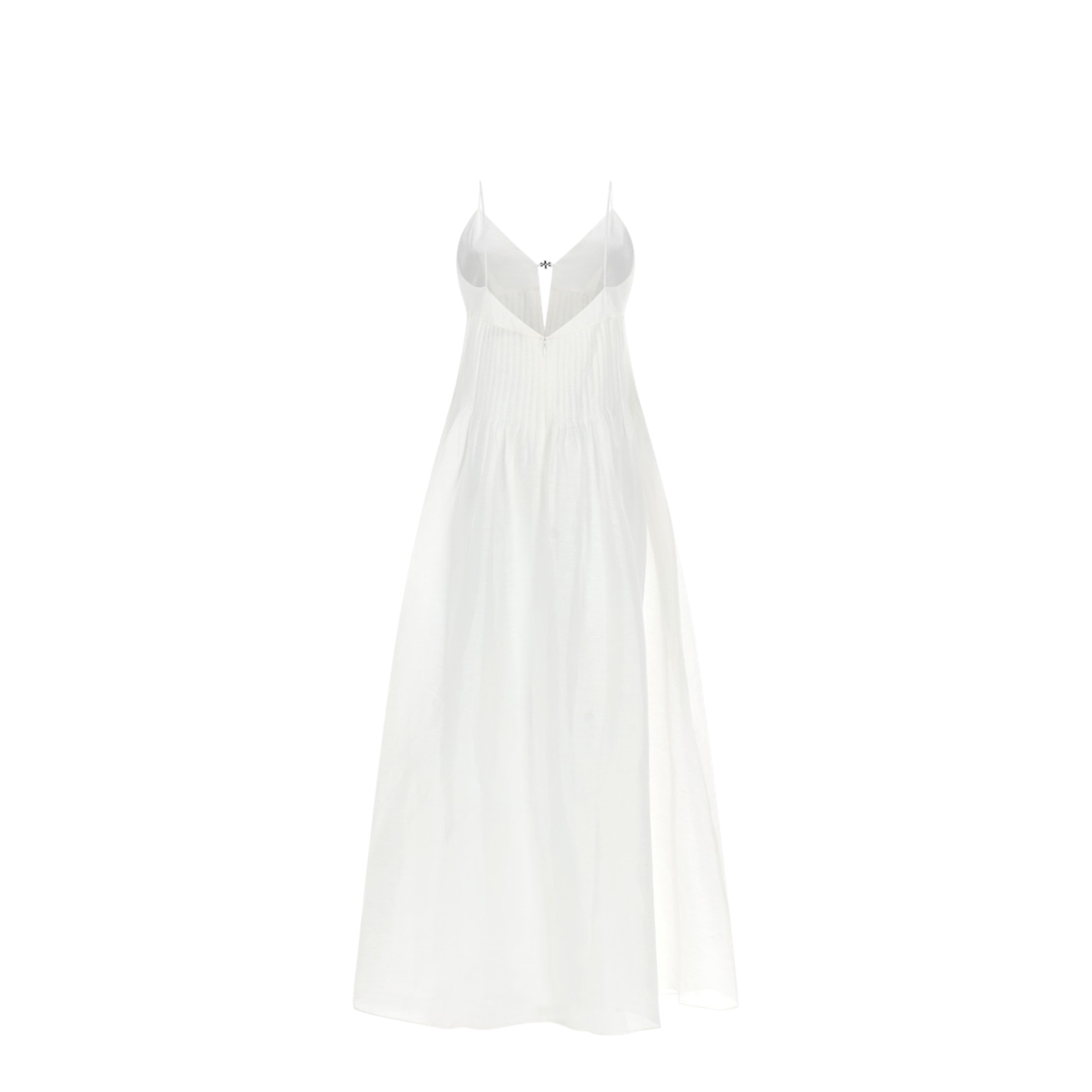 Appliqué Pleated Dress
