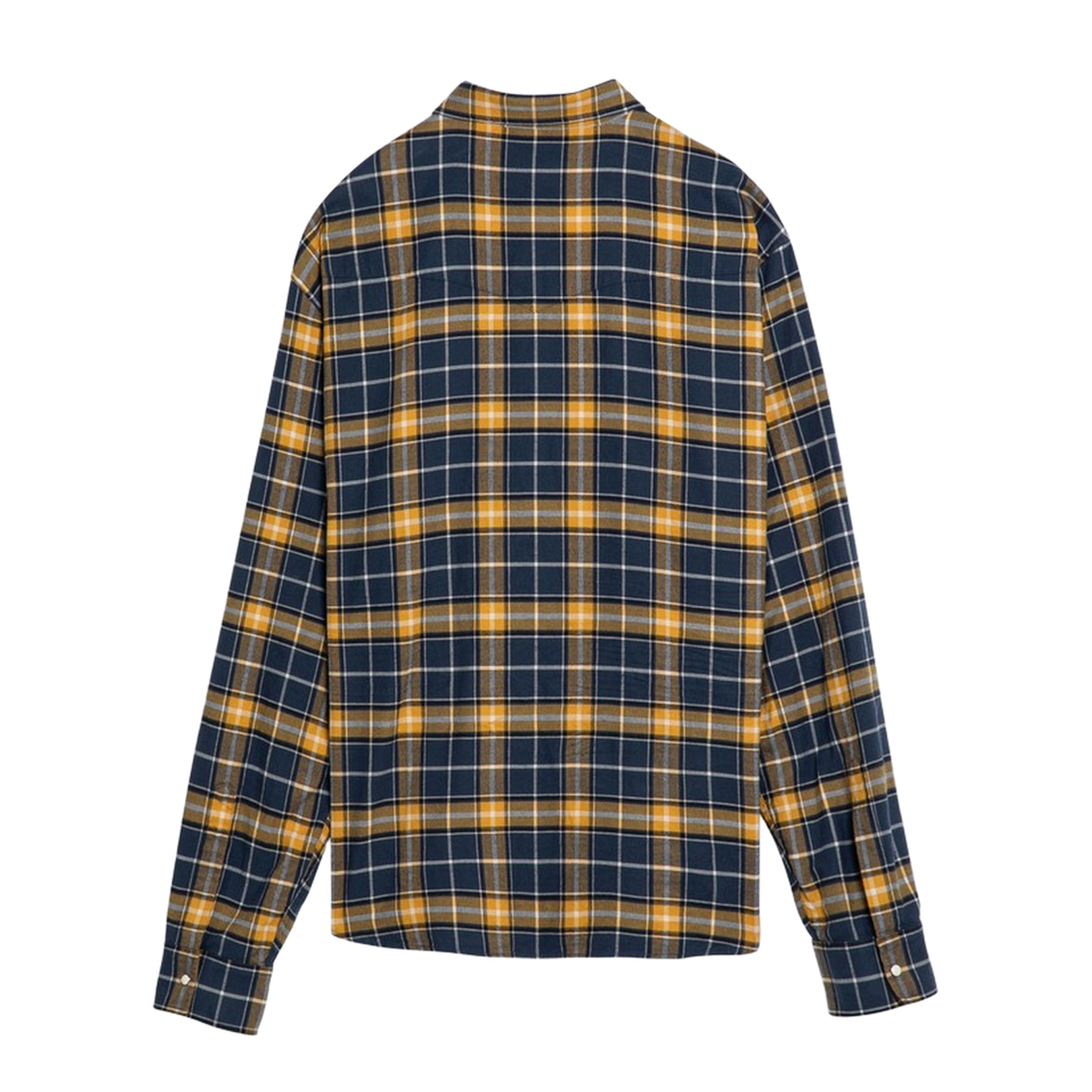 Blue and Yellow Chequered Shirt