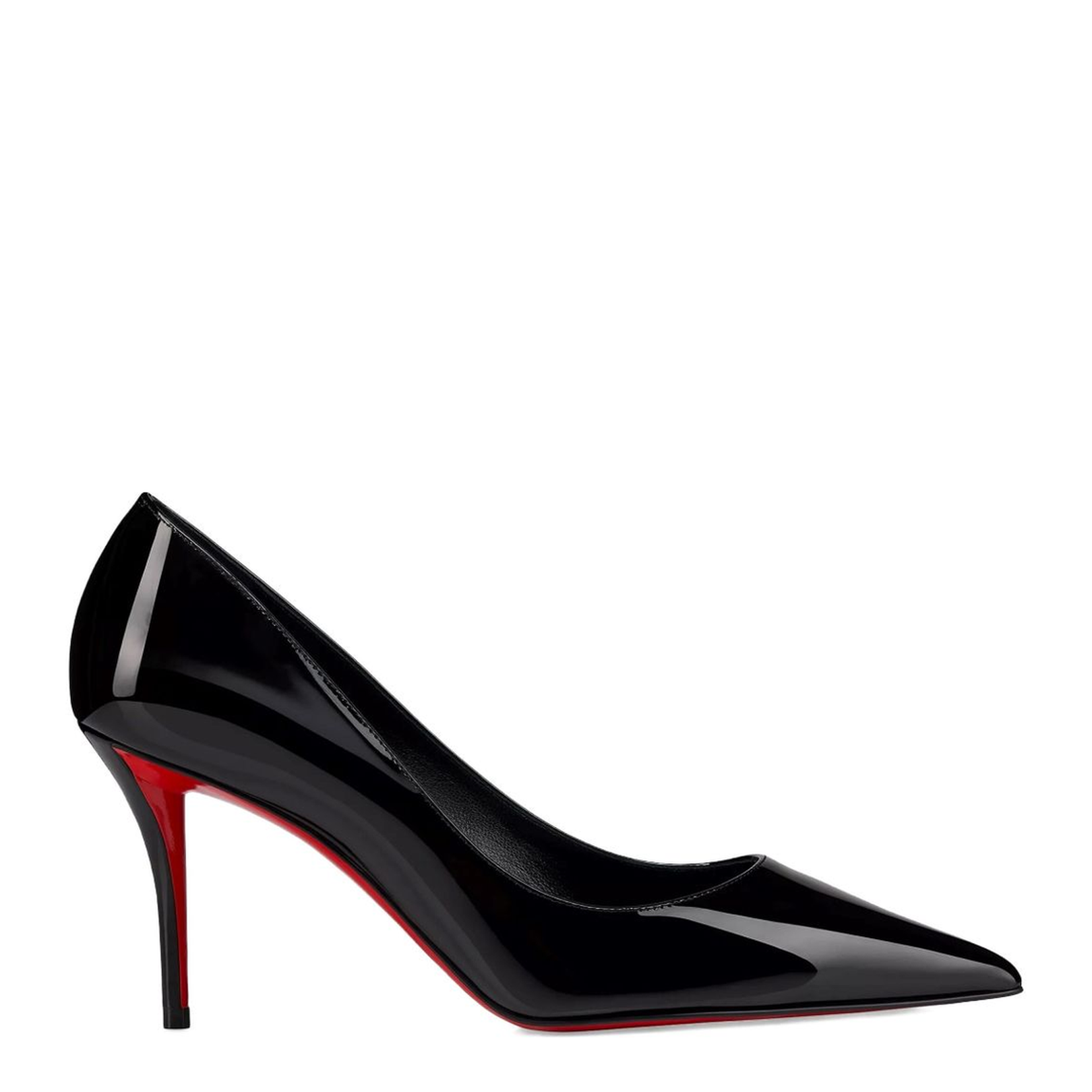 Black Pointed Toe High Heel