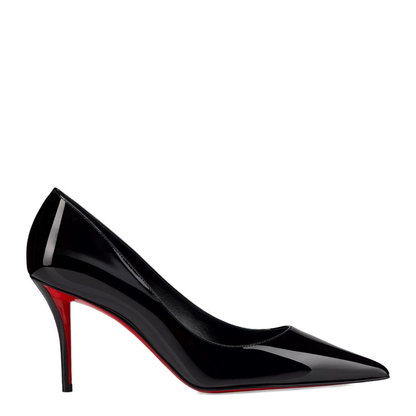 Black Pointed Toe High Heel