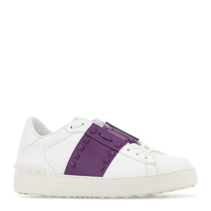 MAYFEYR - Valentino - White Rockstud Untitled Sneakers - 9W0S0A01LTUYT4