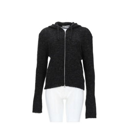 MAYFEYR - Our Legacy - Compact Zip Sweater - W2263CCMCHARCOALMELANGEFUZZYALPACA
