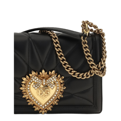 MAYFEYR - Dolce & Gabbana - Medium Devotion Matelass Nappa Shoulder Bag - BB6652AV967