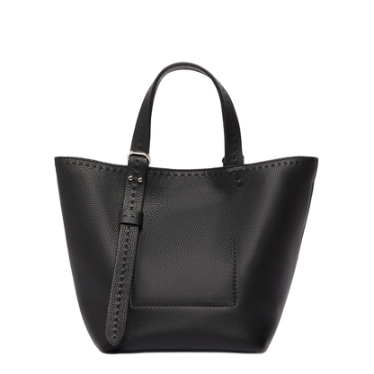 Extra-small leather Archetipo bag, black