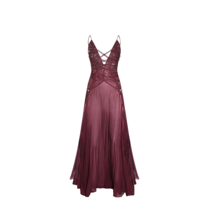 MAYFEYR - NISSA - Dresses - RRS16319BURGUNDY
