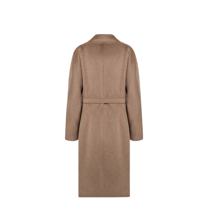 MAYFEYR - Max Mara - Beige Deconstructed Cashmere Coat - VALLEWO009