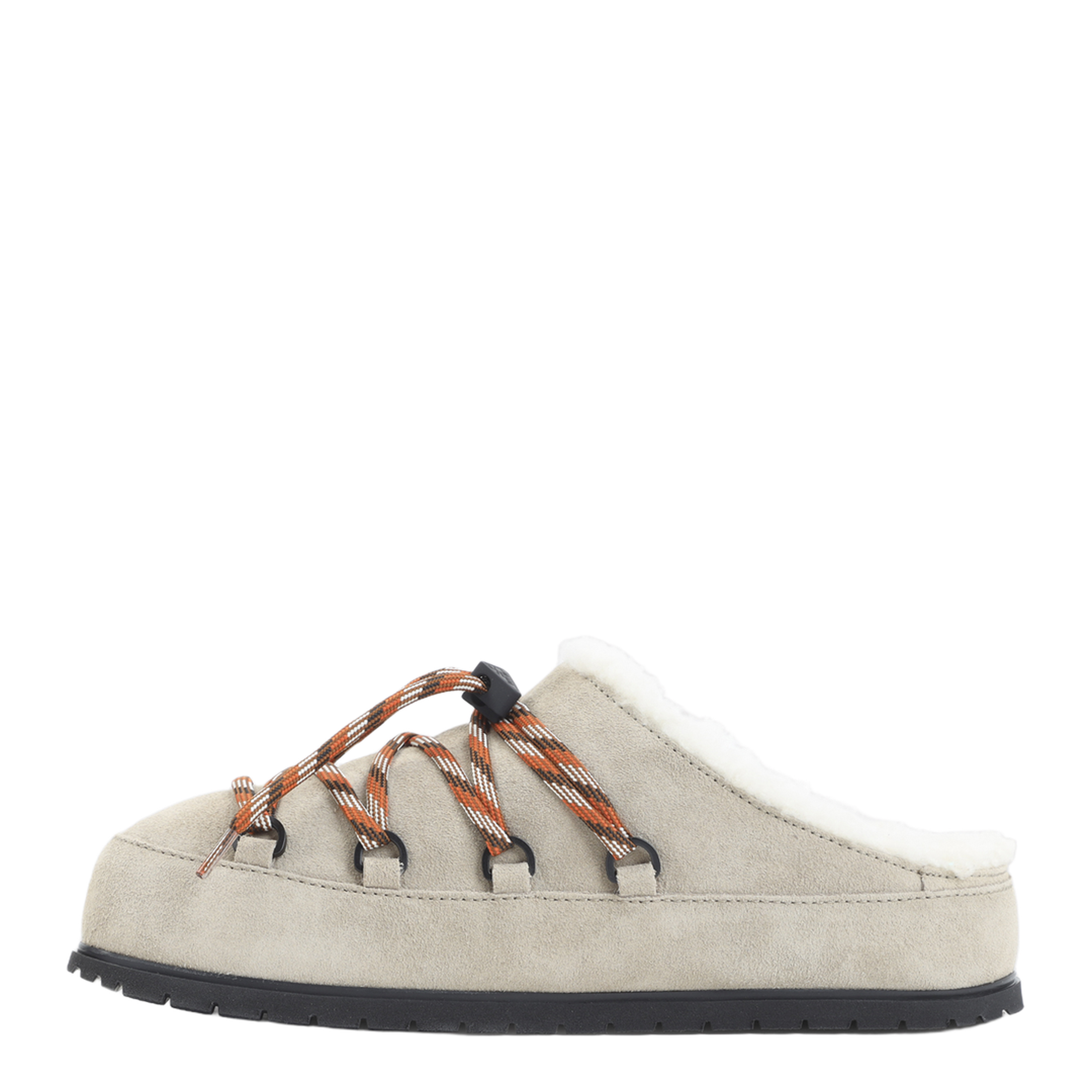 MAYFEYR - Prada - Shearling-Lined Mules - 1R553OFZF10JFT